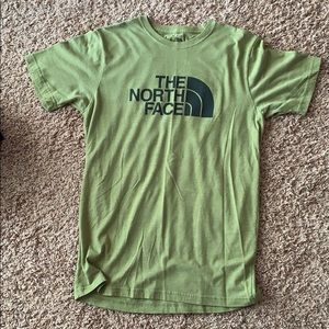 Army green slim fit north face T-shirt sz m